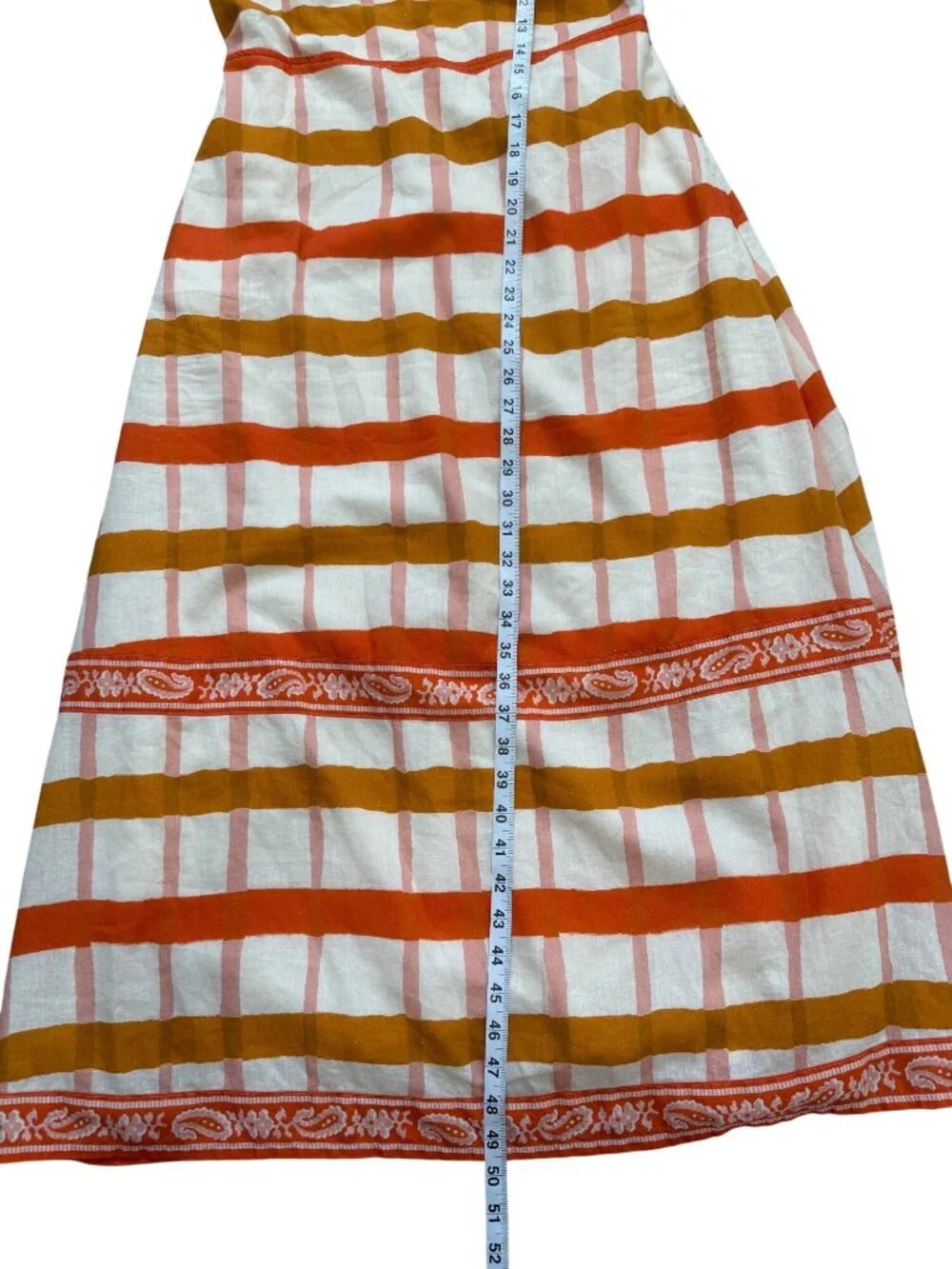 Spartina 449 Womens Size S Cleona Midi Dress Richmond Hill Plaid Sleeveless - Picture 5 of 8